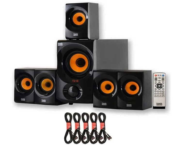 Acoustic Audio AA5170 Home Theater 5.1 en Los Mejores Sistemas de Audio para el Hogar