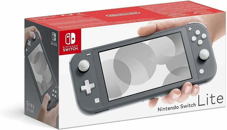 Consola portátil mas económica del mercado: Nintendo Switch Lite.