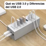 Qué es USB 3.0 y Diferencias del USB 2.0