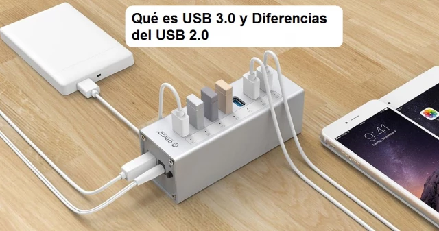 Qué es USB 3.0 y Diferencias del USB 2.0