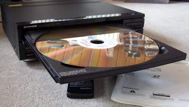 que es LD o Laserdisc